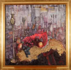 JIQ JAQ "Laden Table"31''x31"